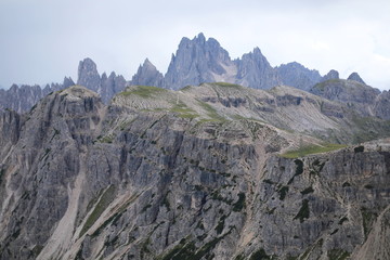 Dolomite Alps in Italy