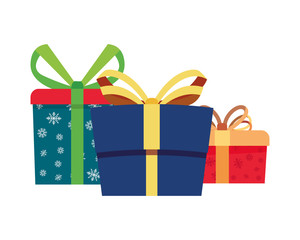 wrapped gift boxes party celebration