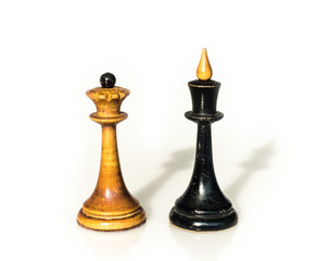 the opposite chess pieces