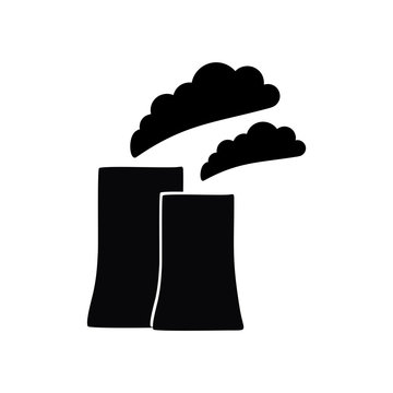 recommend clip art: factory icon vector design line style