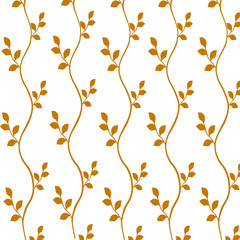 seamless pattern with leaf