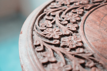 Legno pregiato macro dettaglio