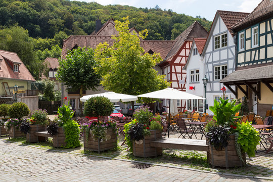 City  Eppstein. Old town. Germany