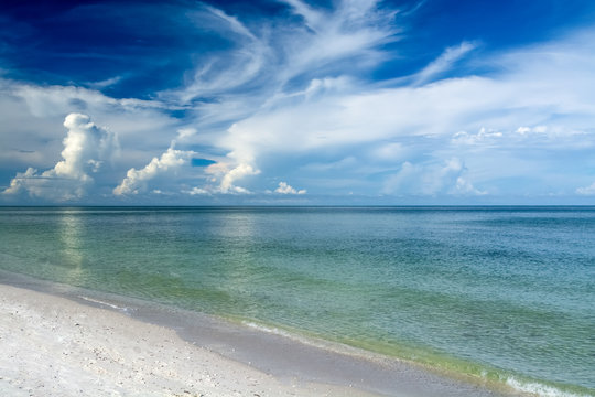 Ocean, Beach and Sky