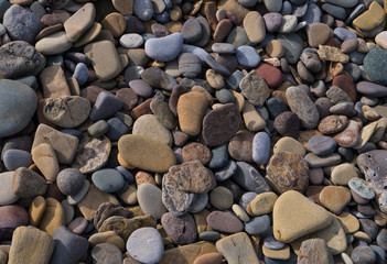pebbles on the beach