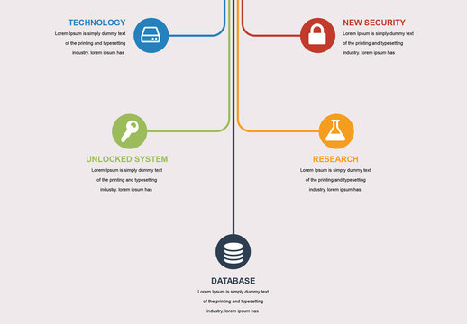 Company Timeline Infographic Layout