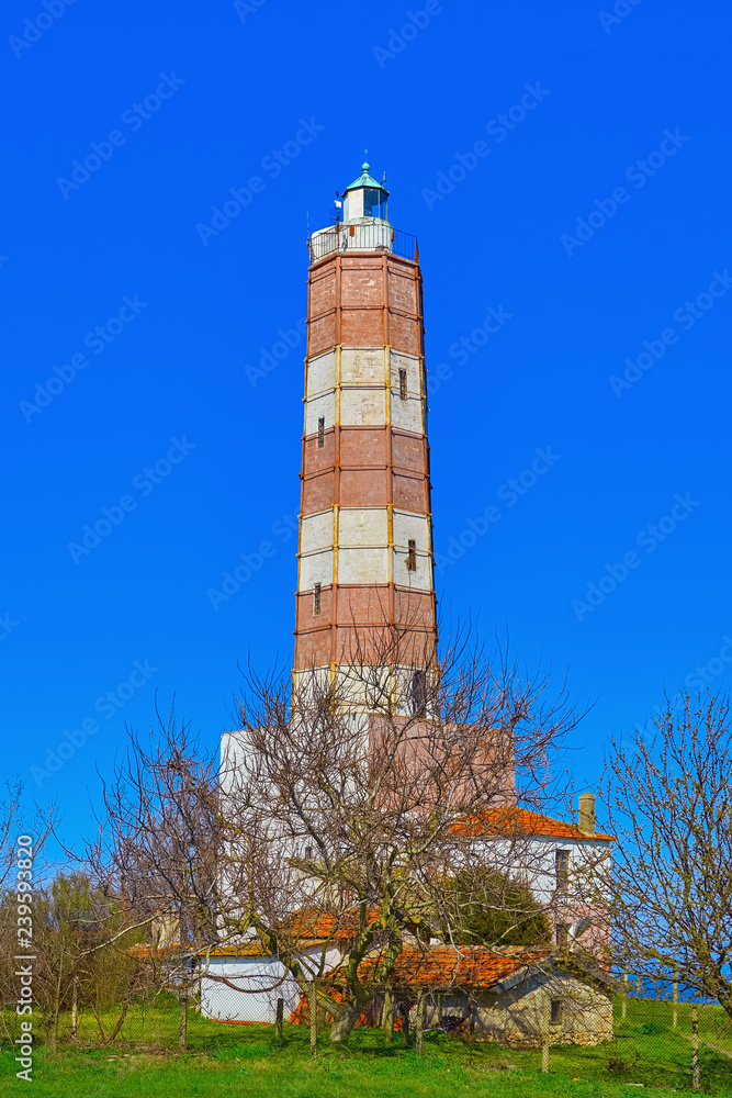 Wall mural lighthouse in shabla