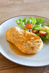 Chicken Dinner with Salad