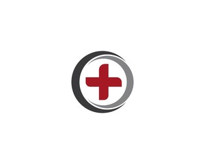 Obraz premium Health Medical Logo template vector illustration design