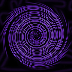 Spiral circle swirl effect purple
