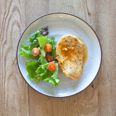 Chicken Dinner with Salad