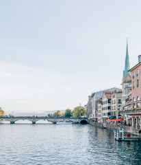 Fototapeta premium lake zurich