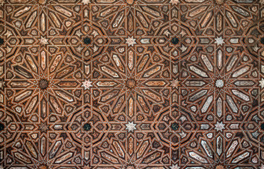 arabic pattern wood
