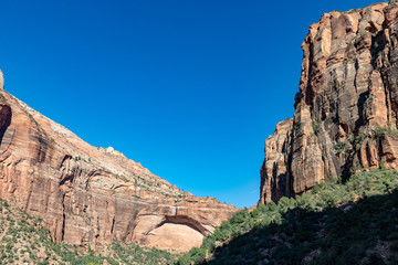 Fototapeta na wymiar Panorama nello Zion National Park