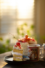 White Christmas Cake 