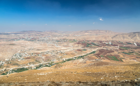 Panorama from Samarian highlands