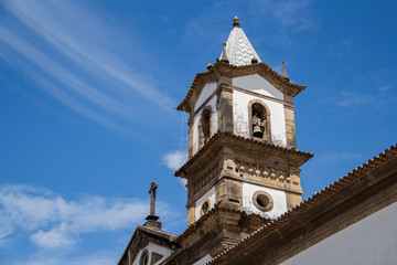 Fototapeta na wymiar Church tower with bell