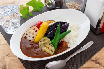 カレーライスの写真素材