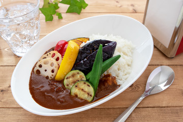 カレーライスの写真素材