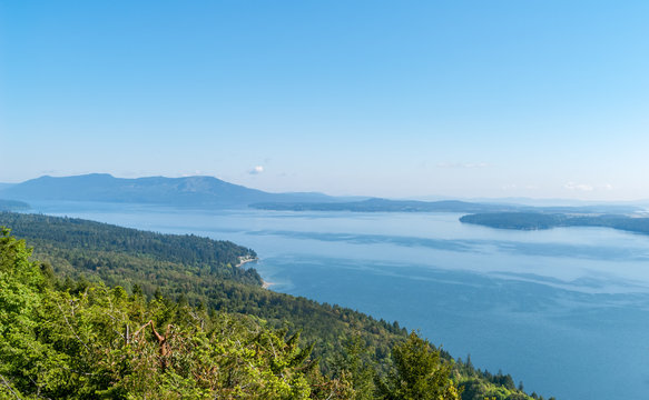 Overlooking Juan De Fuca Strait - BC, Canada