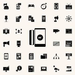 online marketing icon. Digital Marketing icons universal set for web and mobile