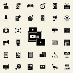 live streaming icon. Digital Marketing icons universal set for web and mobile