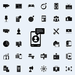 message marketing icon. Digital Marketing icons universal set for web and mobile