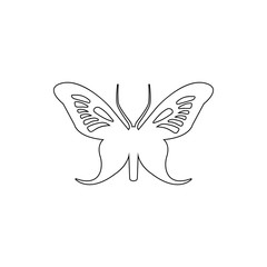 butterfly icon. Element of insect for mobile concept and web apps icon. Thin line icon for website design and development, app development