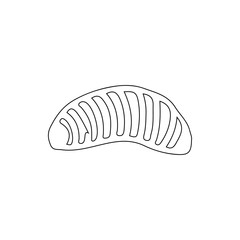 larva icon. Element of insect for mobile concept and web apps icon. Thin line icon for website design and development, app development