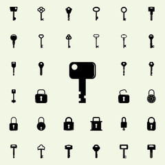 key icon. lock and keys icons universal set for web and mobile