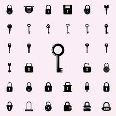 key icon. lock and keys icons universal set for web and mobile