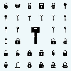 key icon. lock and keys icons universal set for web and mobile