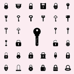 key icon. lock and keys icons universal set for web and mobile
