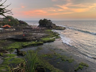 sunset on the beach, Bali (mobile photo)