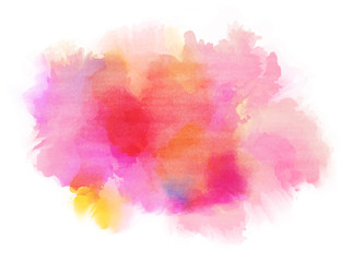 Fototapeta premium Abstract hand drawn watercolor background. Grunge texture for cards and flyers design. Digital art painting