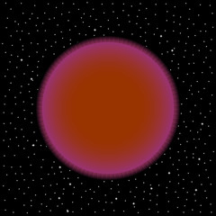 Star on cosmic background. © konstan