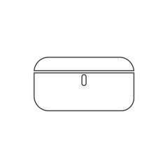 case icon. Element of web for mobile concept and web apps icon. Thin line icon for website design and development, app development