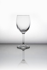 glasses in white background