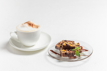 ホットココアにミルク　 Hot chocolate drink