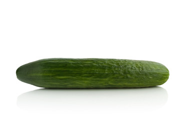 cucumber on white background