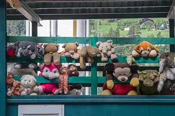 Galerie der ausgemusterten Stofftiere