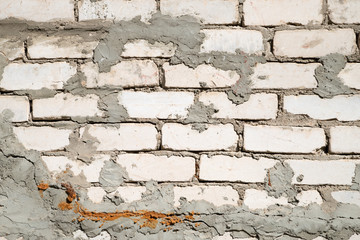 Texture of the wall for background. Brick