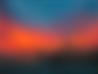 Naklejka premium Colorful blue and orange red abstract background with vignette. Illustration.