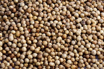 background of peppercorns