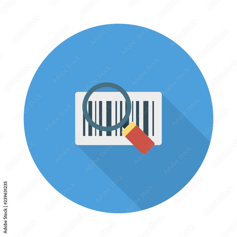 Wall mural search bar code magnifier