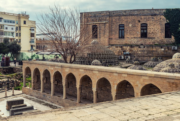 Ancient Khans Baths near the Maidens Tower