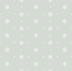 Snowflakes pattern White and gray Christmas card Grey Vintage paper Christmas invitation Retro background
