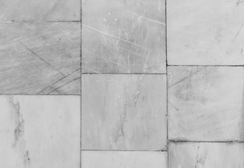 Marble texture – floor with stone slabs background in ancient building