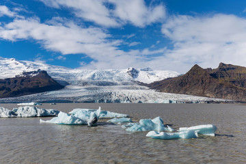Gletscher am Vatnajökull