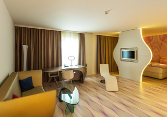 Modernes Hotelzimmer